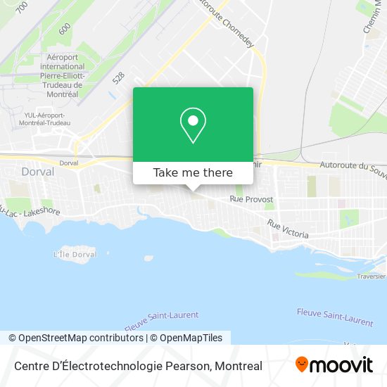 Centre D’Électrotechnologie Pearson map