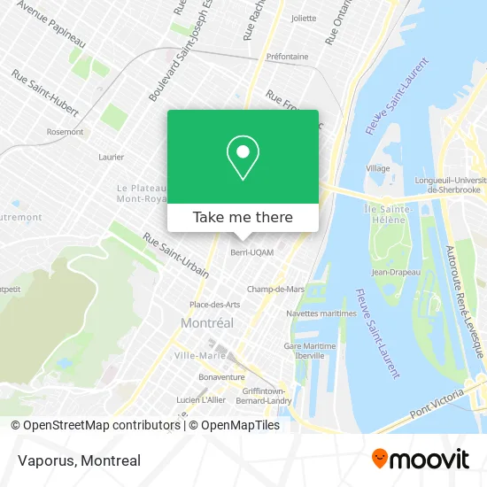 Vaporus map
