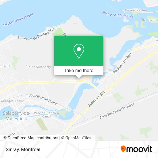 Sinray map