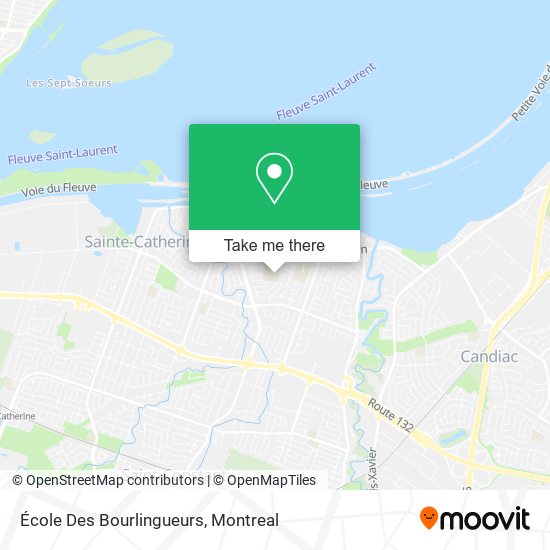 École Des Bourlingueurs map
