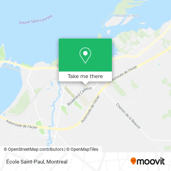 École Saint-Paul map