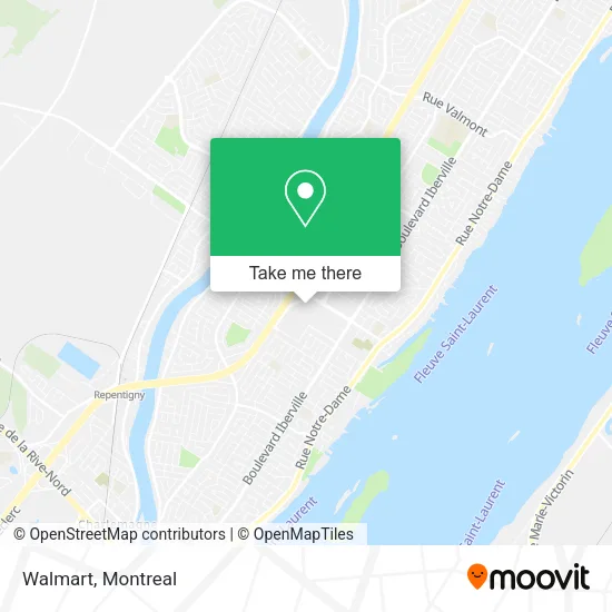 Walmart map