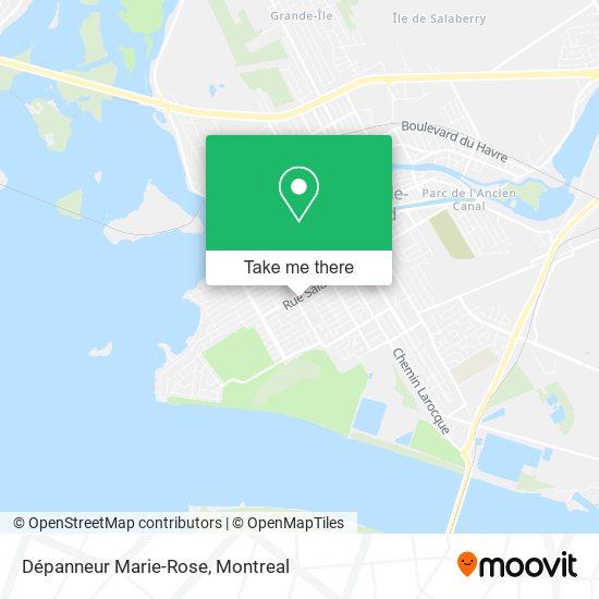 Dépanneur Marie-Rose map