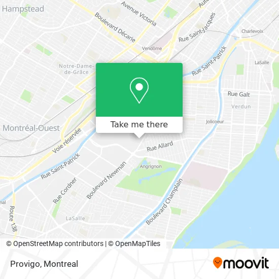 Provigo map