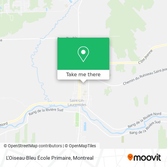 L'Oiseau-Bleu École Primaire map
