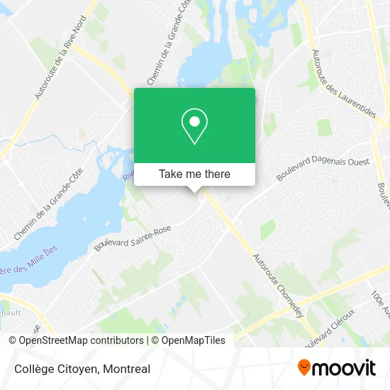 Collège Citoyen map