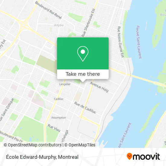 École Edward-Murphy map