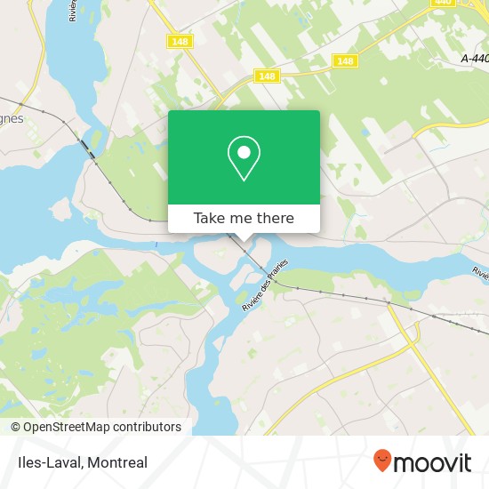 Iles-Laval map