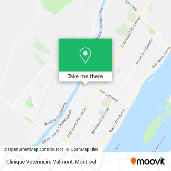 Clinique Vétérinaire Valmont map