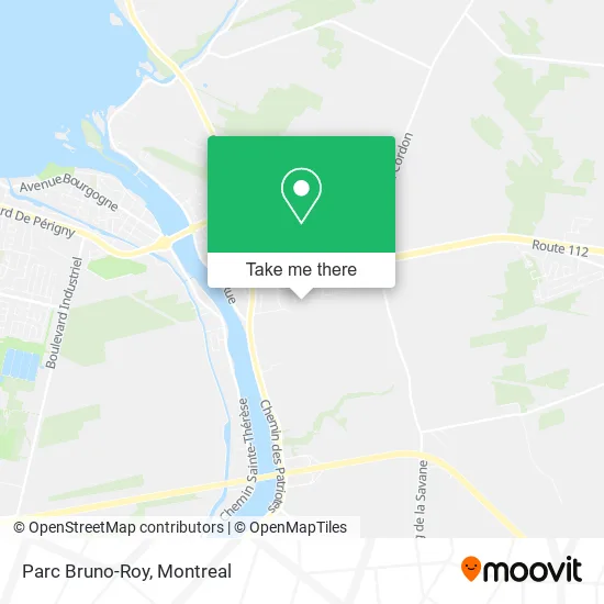 Parc Bruno-Roy map