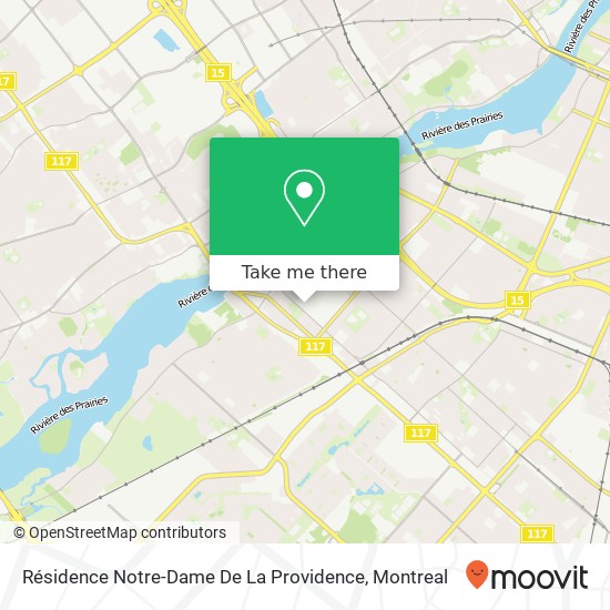 Résidence Notre-Dame De La Providence map