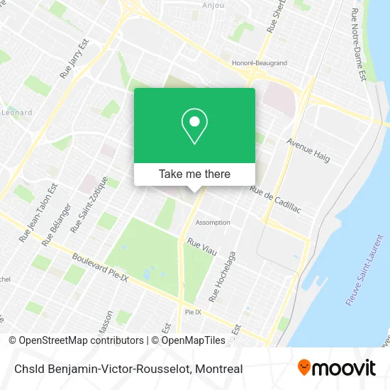 Chsld Benjamin-Victor-Rousselot map