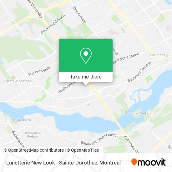 Lunetterie New Look - Sainte-Dorothée map