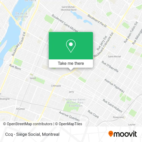 Ccq - Siège Social map