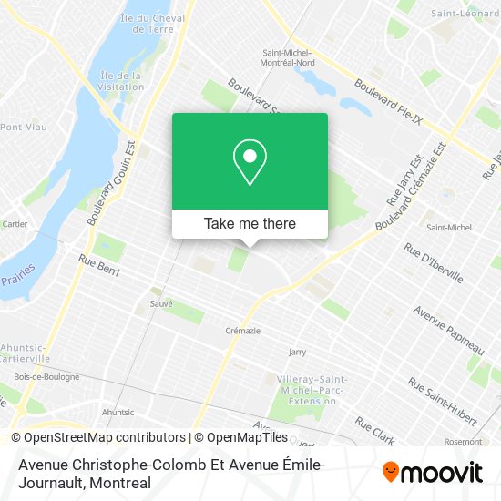 Avenue Christophe-Colomb Et Avenue Émile-Journault map