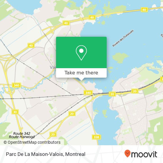 Parc De La Maison-Valois map