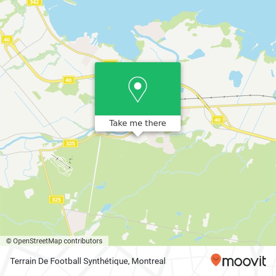 Terrain De Football Synthétique map