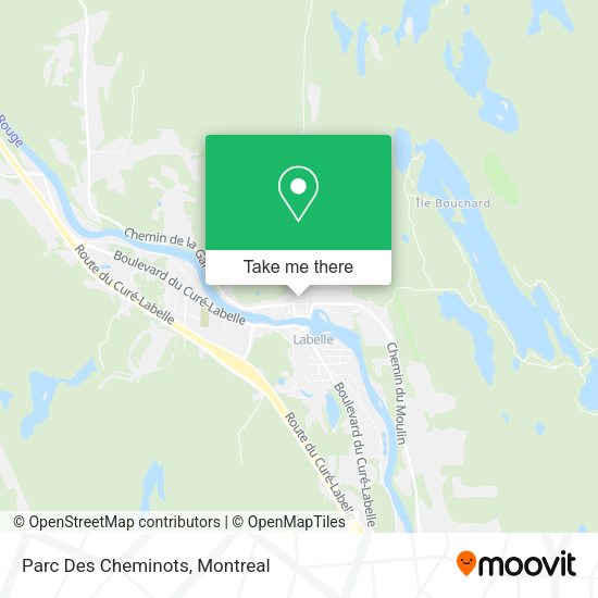 Parc Des Cheminots map