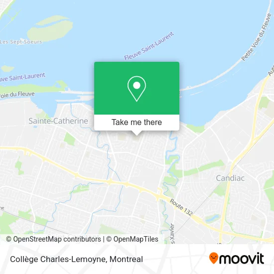 Collège Charles-Lemoyne map