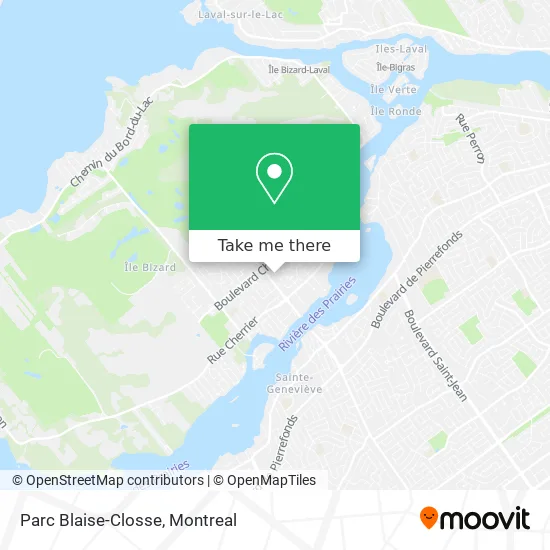 Parc Blaise-Closse map