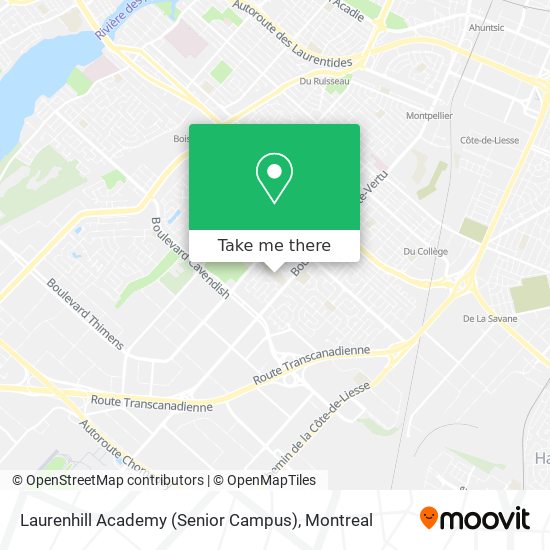 Laurenhill Academy (Senior Campus) map