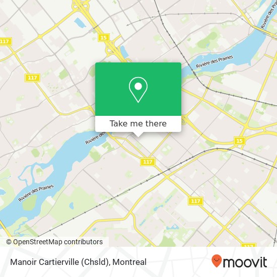 Manoir Cartierville (Chsld) map