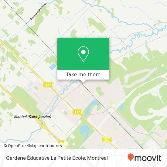 Garderie Éducative La Petite École map