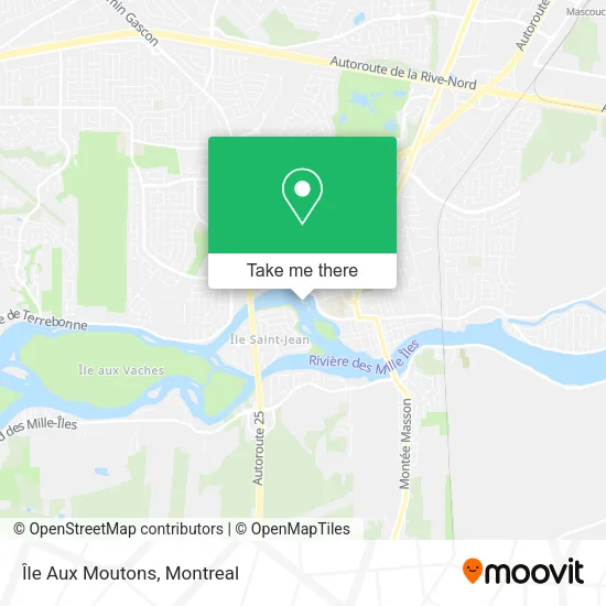 Île Aux Moutons map