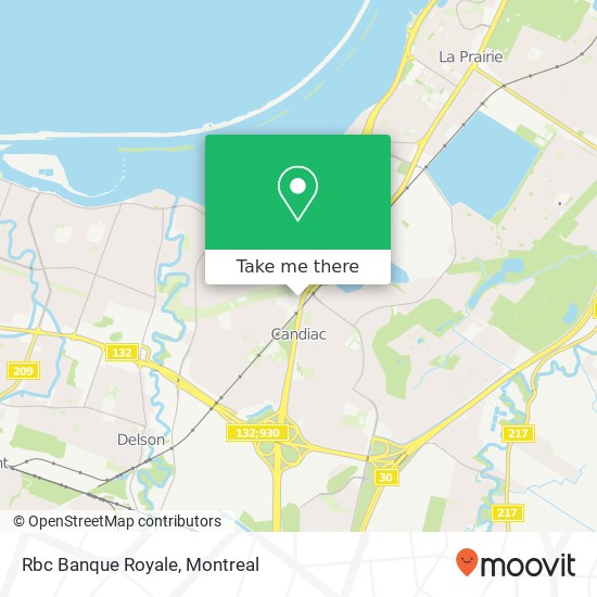 Rbc Banque Royale map
