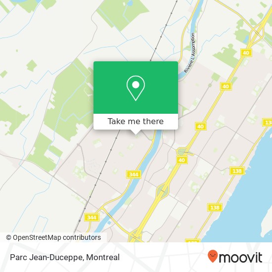 Parc Jean-Duceppe map
