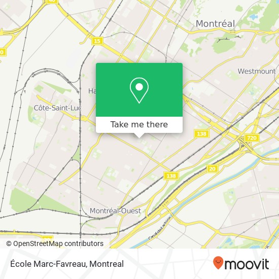 École Marc-Favreau map