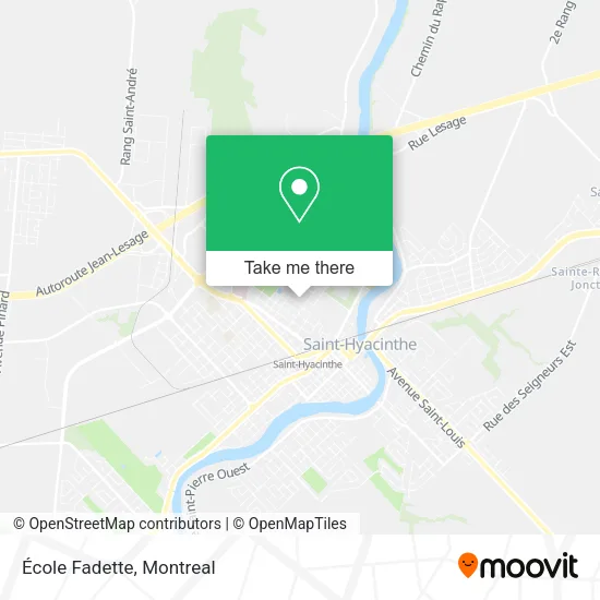 École Fadette map
