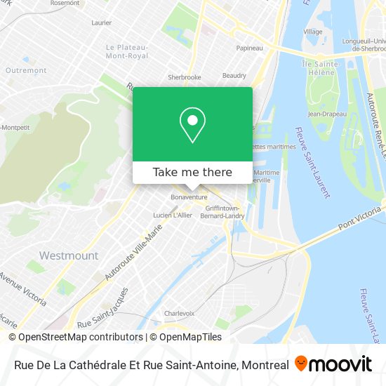 Rue De La Cathédrale Et Rue Saint-Antoine map
