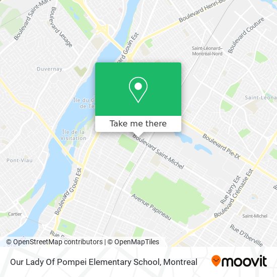 Our Lady Of Pompei Elementary School map