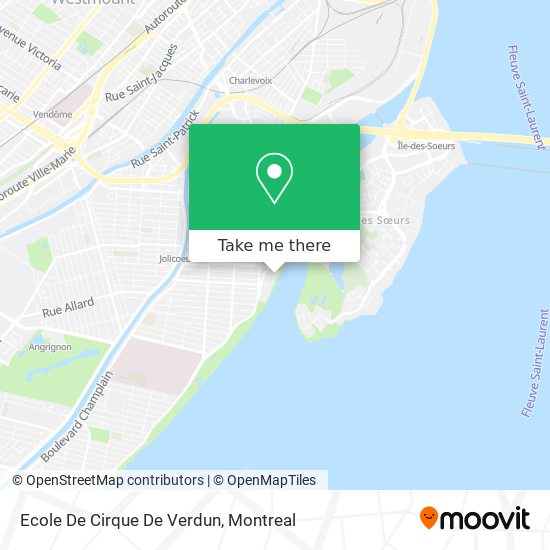 Ecole De Cirque De Verdun map