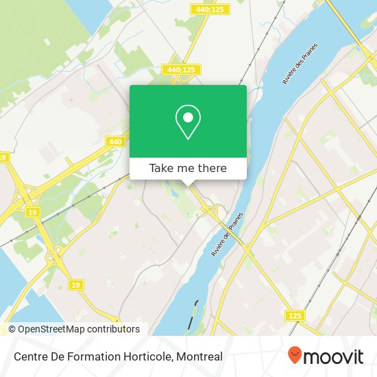 Centre De Formation Horticole map