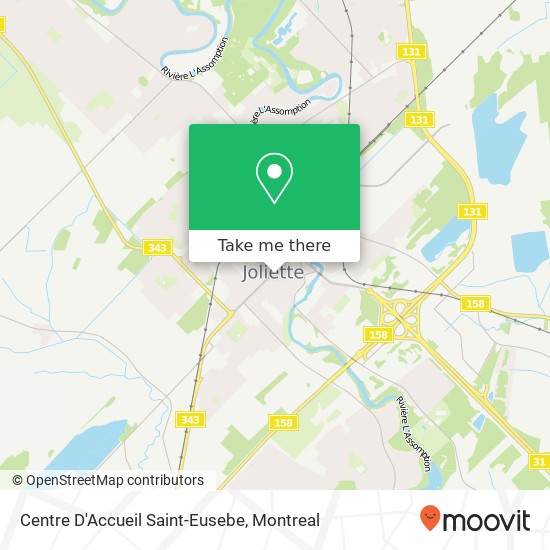 Centre D'Accueil Saint-Eusebe map