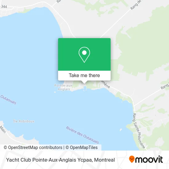 Yacht Club Pointe-Aux-Anglais Ycpaa map