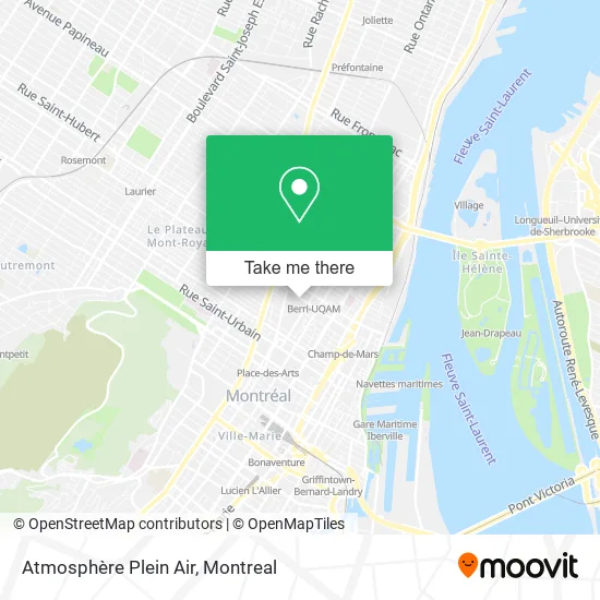 Atmosphère Plein Air map
