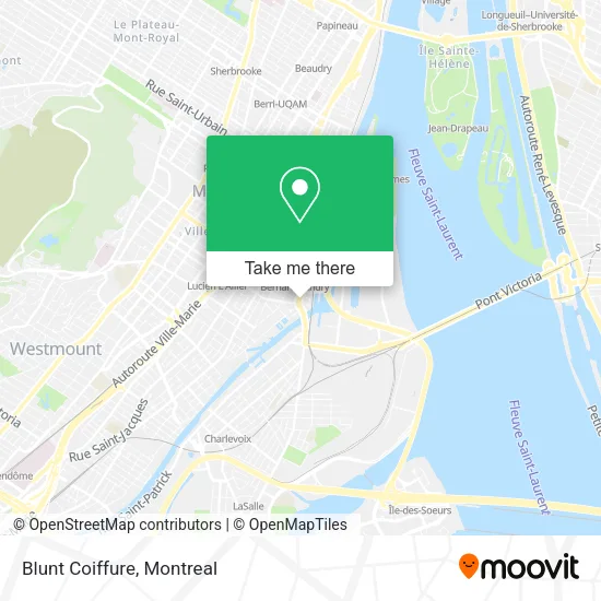 Blunt Coiffure map