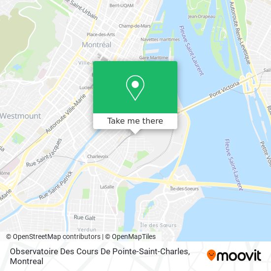 Observatoire Des Cours De Pointe-Saint-Charles map