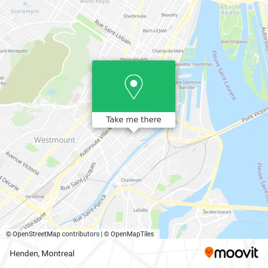 Henden map