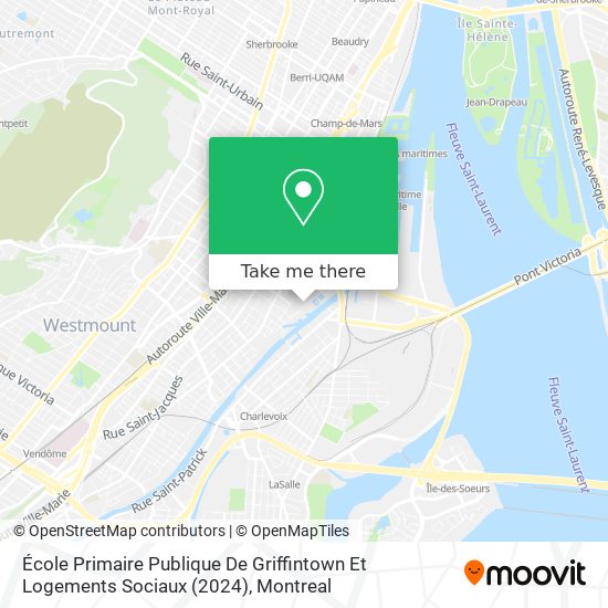 École Primaire Publique De Griffintown Et Logements Sociaux (2024) map
