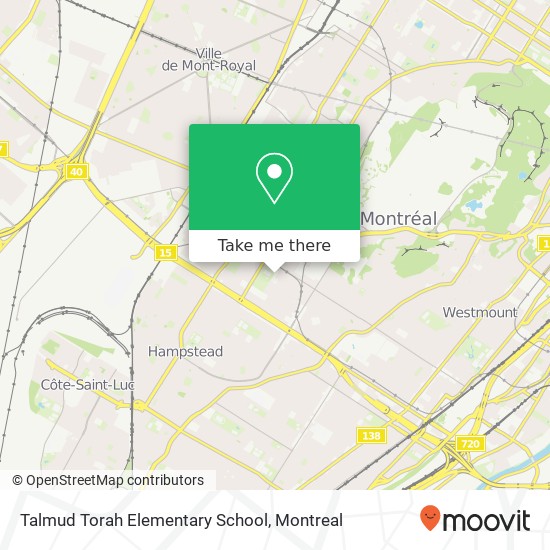 Talmud Torah Elementary School map