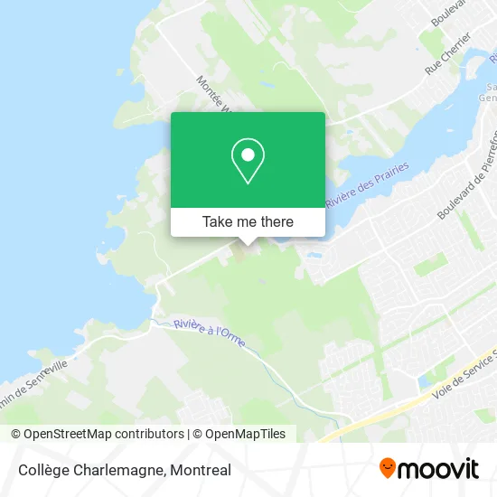 Collège Charlemagne map