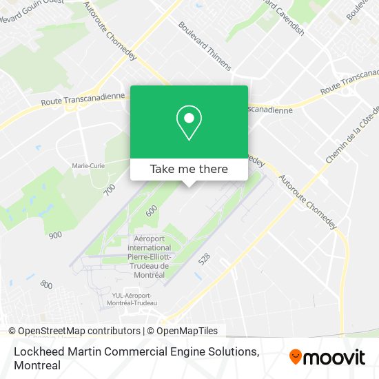 Directions To Lockheed Martin How To Get To Lockheed Martin Commercial Engine Solutions In Saint-Laurent  By Bus, Train Or Metro?