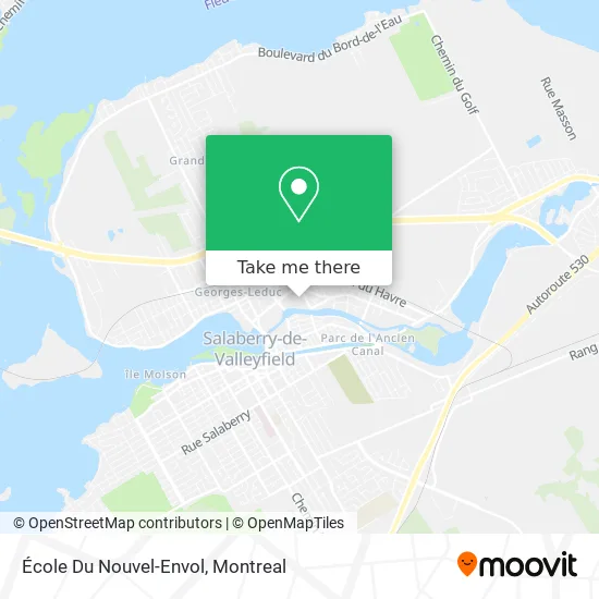 École Du Nouvel-Envol map