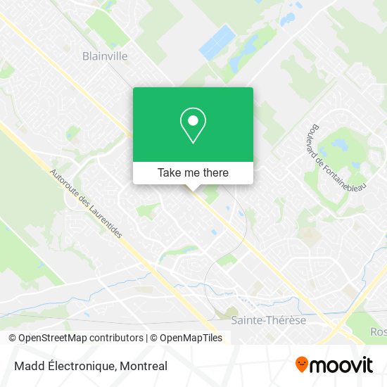 Madd Électronique map