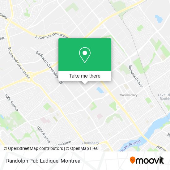 Randolph Pub Ludique map