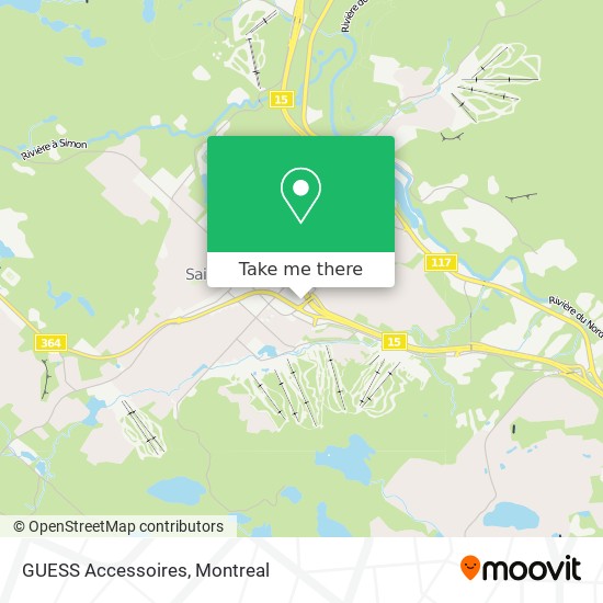 GUESS Accessoires map